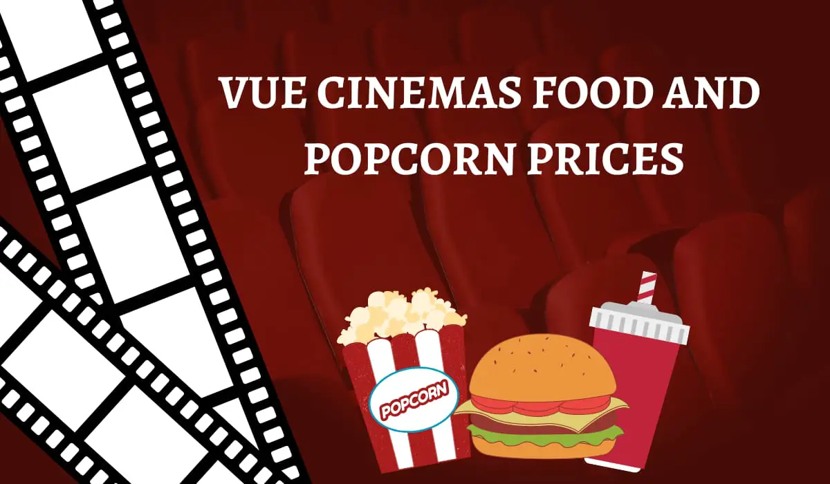 Vue cinema food and popcorn